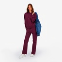 Jogger femme jambe droite avec poches plaquées