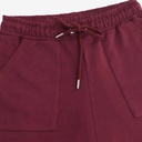 Jogger femme jambe droite avec poches plaquées