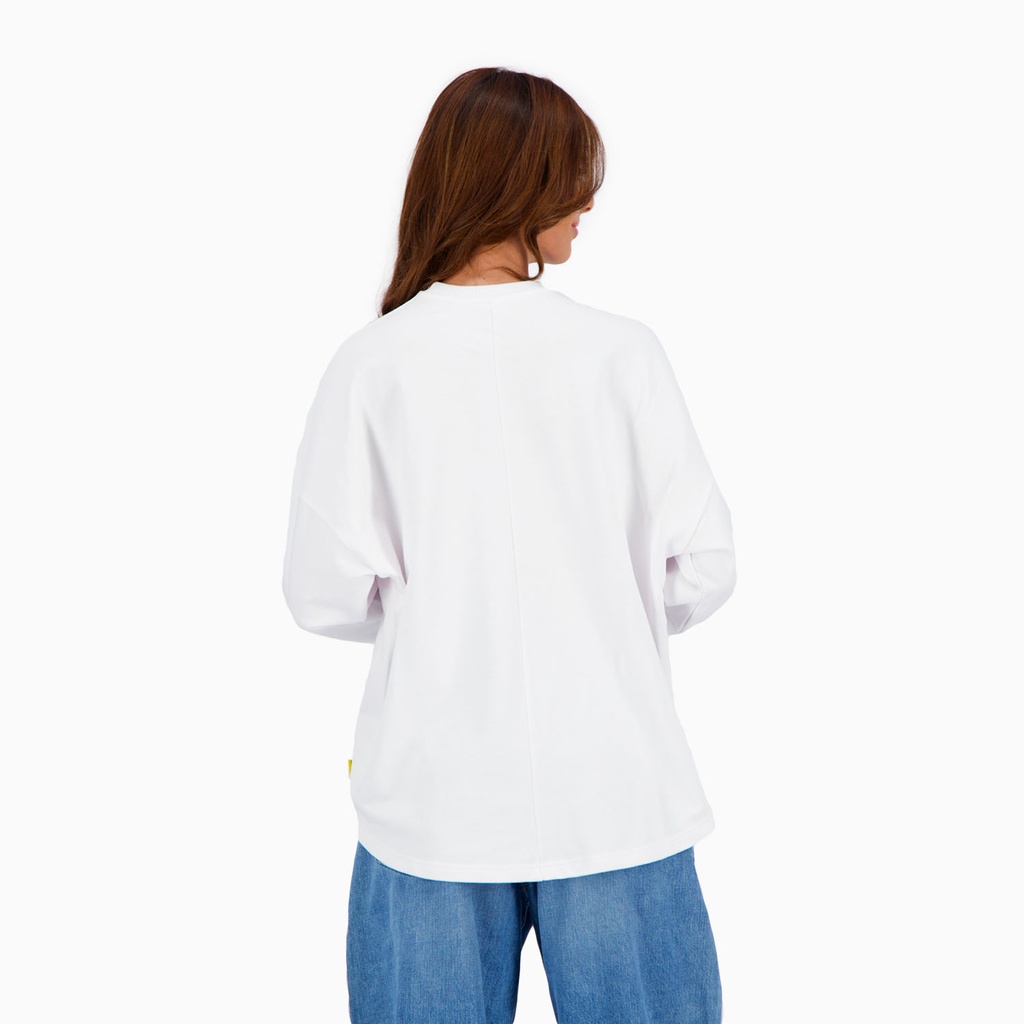 Sweat oversized femme avec broderie