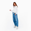 Sweat oversized femme avec broderie