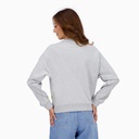 Sweat femme avec poches cotés