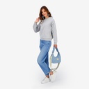 Sweat femme avec poches cotés