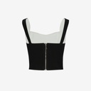 Upcycling top femme jeans V1