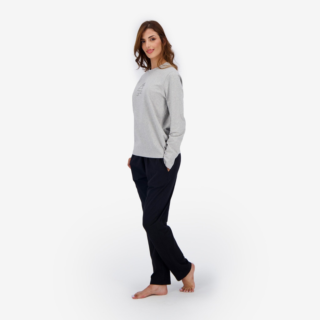 Pyjama unisexe Adulte manches Longues عام جديد معاه Vibe جديد
