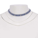 Chocker en denim