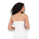 Lot de 2 Caracos femme col V en microfibre extensible