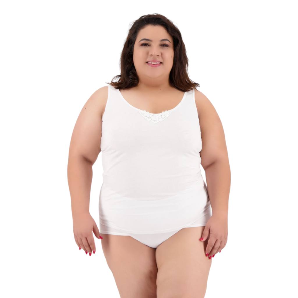 Culottes femme grande taille en microfibre extensible