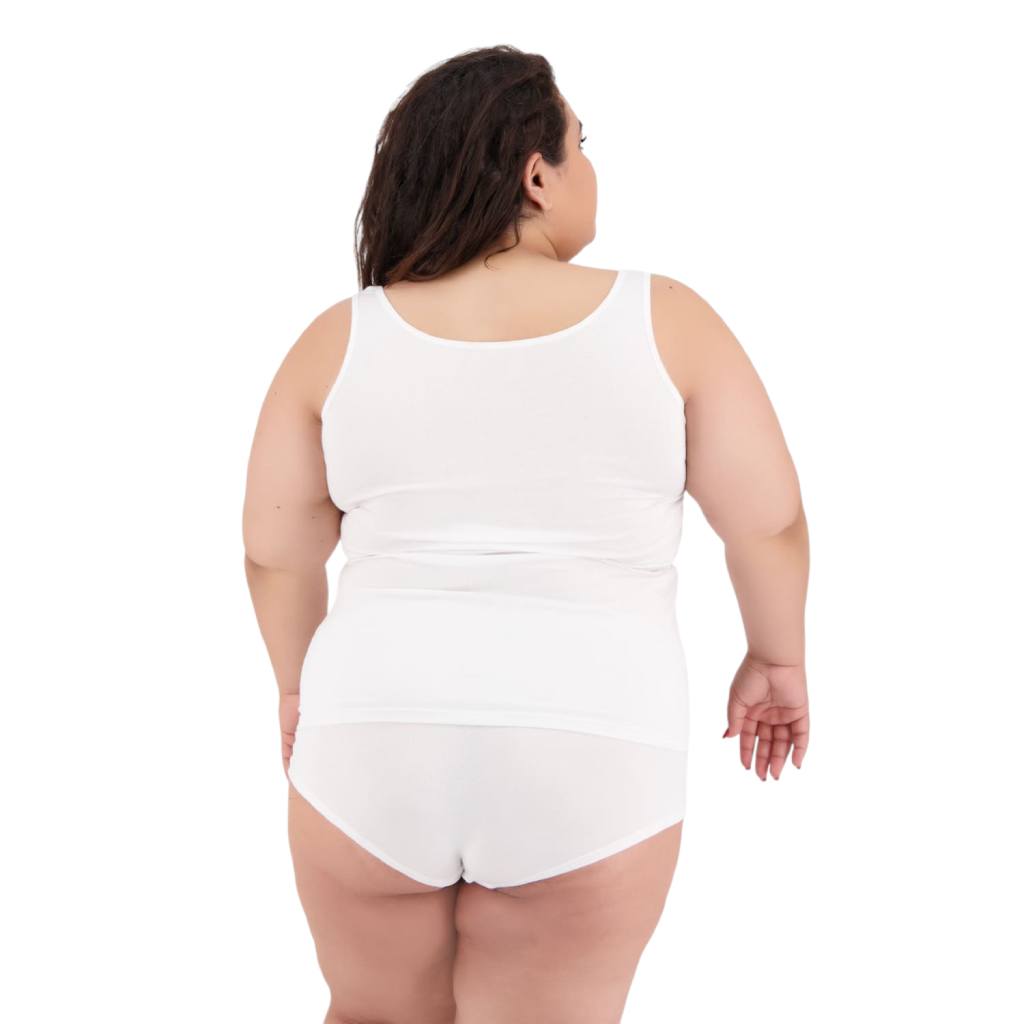 Culottes femme grande taille en microfibre extensible