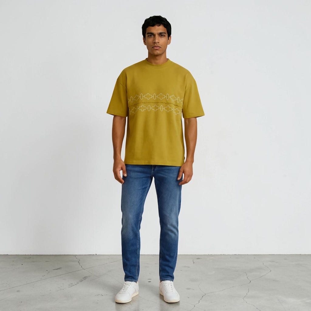 Sweat avec découpe homme Arabesque Géométrique