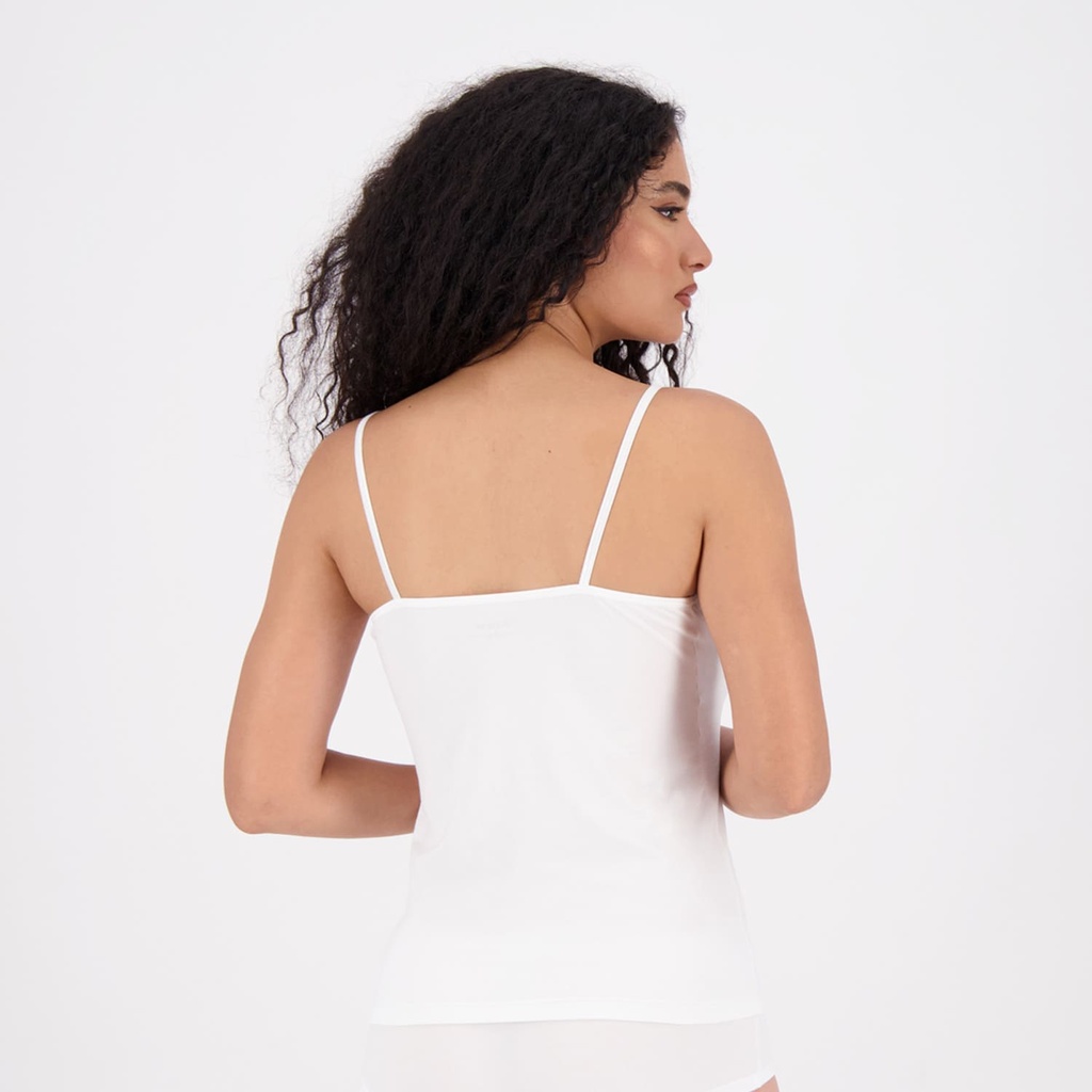 Caraco femme col V en microfibre extensible