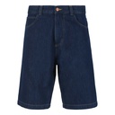 Bermuda baggy  homme en jeans-BADER