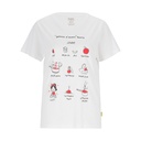 T-shirt femme manches courtes Pomme D’amour