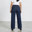 Super Straight jeans femme avec braguette décalé- SARRA 2.0