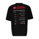 T-shirt oversized unisexe manches courtes K tn NON STOP TV SHOW