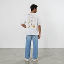 T-shirt oversized unisexe  manches courtes JARIDA