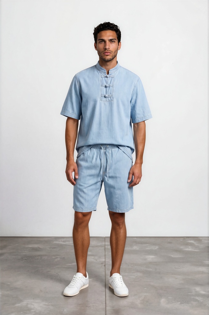 Short fluide homme en jeans - TAMIR