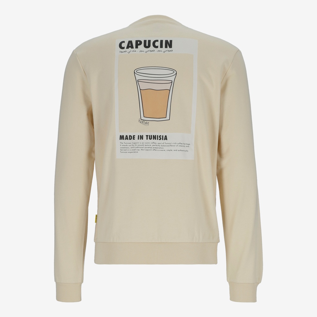 Sweat homme manches longues CAPUCIN