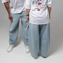 Barrel jeans unisexe-BIBOO