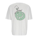 T-shirt oversized homme manches courtes اضحك لدنيا