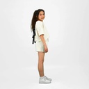 Sweat sur taille fille manches courtes avec pin up