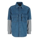 Chemise workwear garçon Bi- Matière