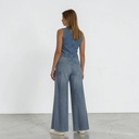 Gilet femme sans manches en jeans Ghalia 3.0