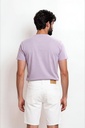 T-shirt unisexe manches courtes délavé  BAZ تو تسلك
