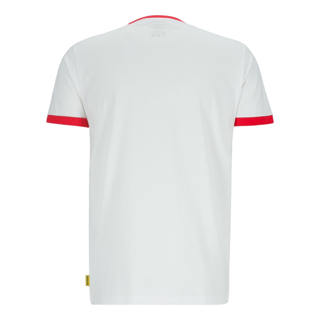 T-shirt unisexe manches  courtes contrasté  نسور قرطاج ديما فالعلالي