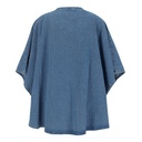 Poncho femme avec poche plaquée - ZINA 2.0