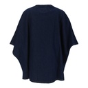 Poncho femme avec poche plaquée - ZINA 2.0