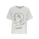 T-shirt femme manches courtes raglan اموري
