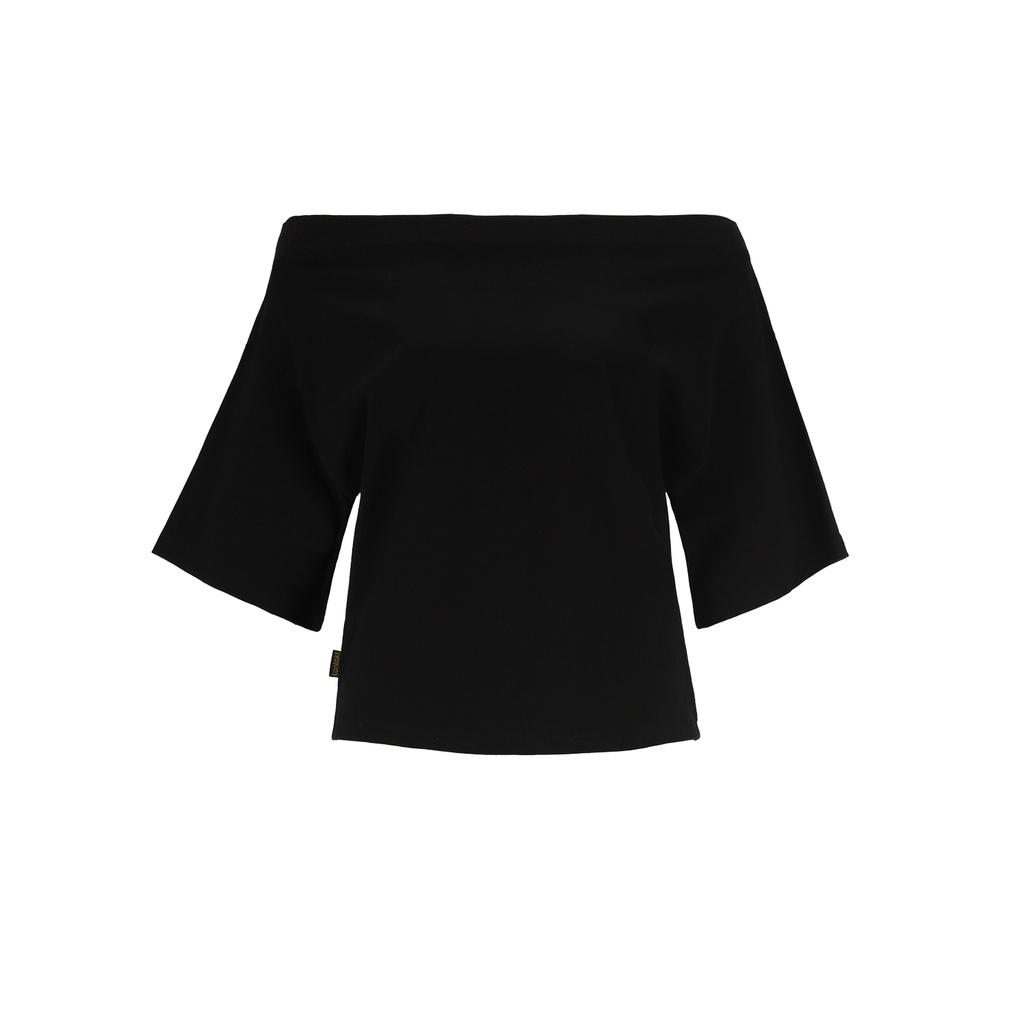 T-shirt col bateau femme manches courtes حبي يتبدل يتجدد