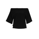 T-shirt col bateau femme manches courtes حبي يتبدل يتجدد