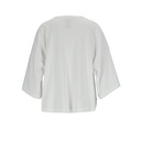 T-shirt oversized femme manches courtes فلفل