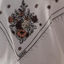 T-shirt oversized femme manches courtes avec fentes فولارة تونسية