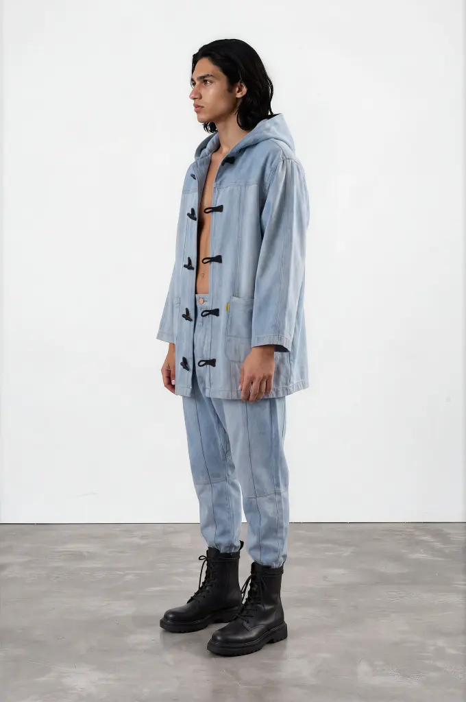 Kachabya unisexe en jeans3.webp