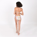 Bikini  femme imprimé à carreaux