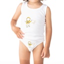 Slip garçon cosmonaute en coton pur