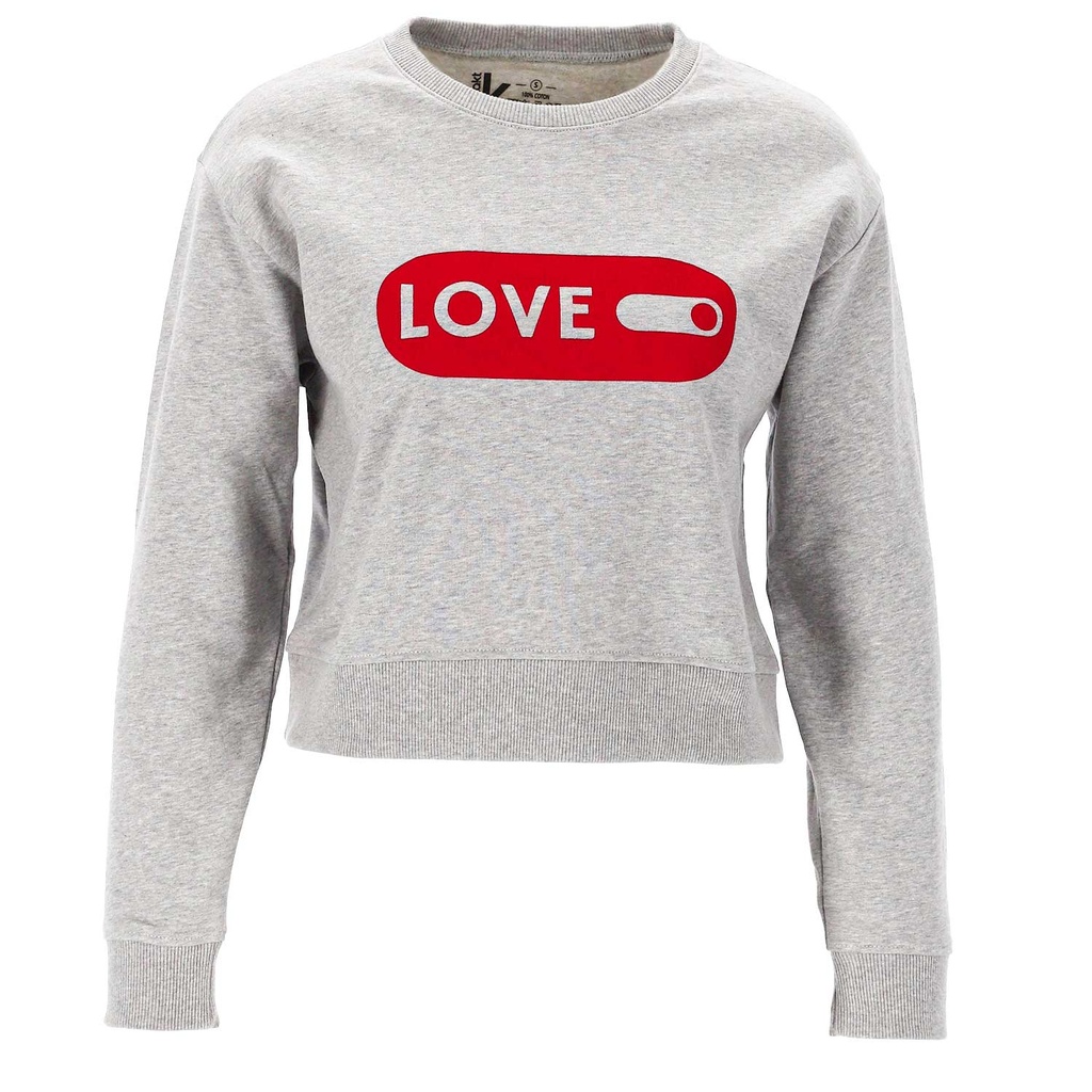 CROP TOP FEM AVEC SERIG LOVE