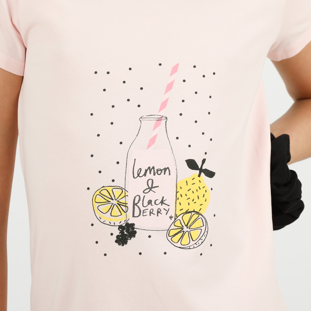 Robe de pyjama fille LEMON & BLACK BERRY
