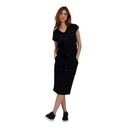 Jupe midi femme en molleton