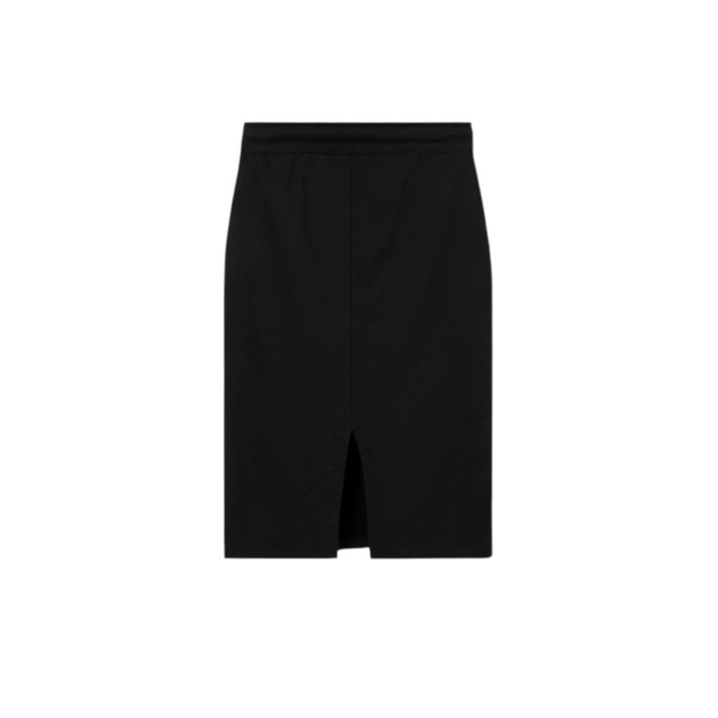 Jupe midi femme en molleton