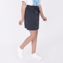 Jupe paperbag fille courte