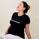 T-SHIRT FEMME ENCEINTE COL ROND&MANCHE COURTE MOTHER HOOD