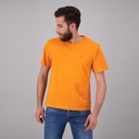 T-shirt homme manches courtes avec épaulette flamant rose