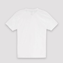 T-shirt homme manches courtes col tunisien et poche passepoilée