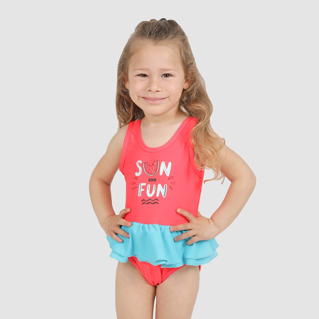 Maillot bébé avec volant SUN & FUN