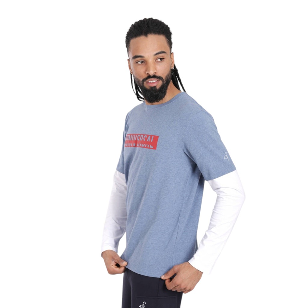 T-shirt homme double manches UNIVERSAL