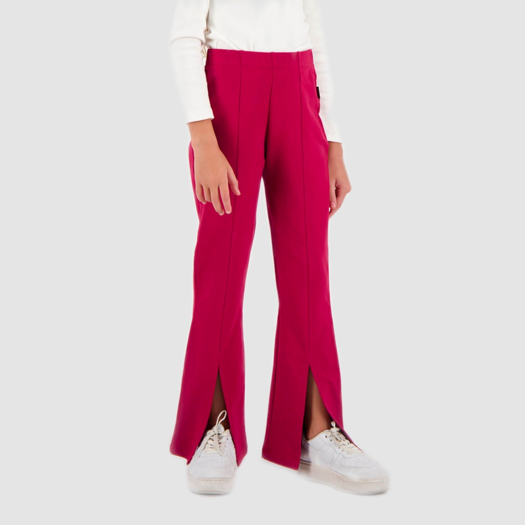 Jogger flare fille avec fentes devant