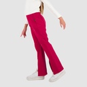 Jogger flare fille avec fentes devant